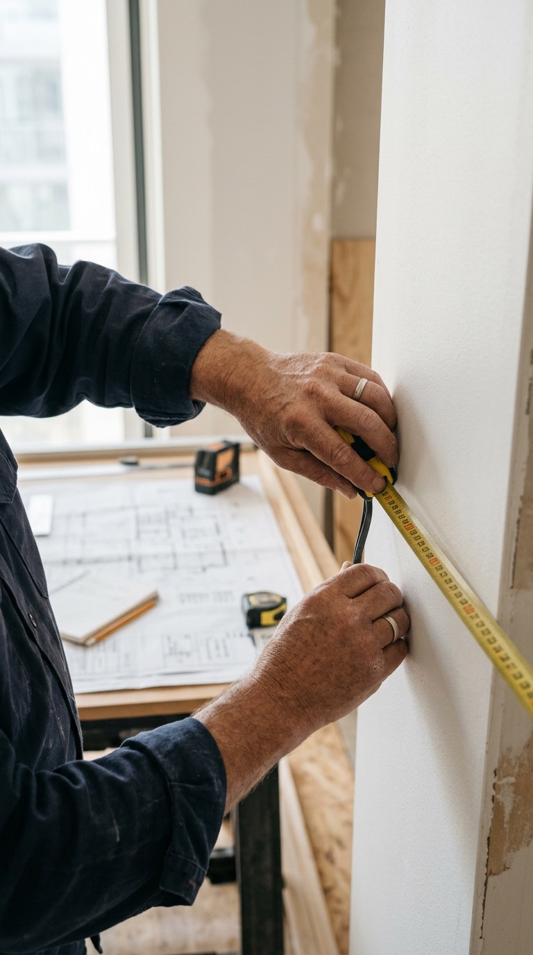 Замер и подготовка