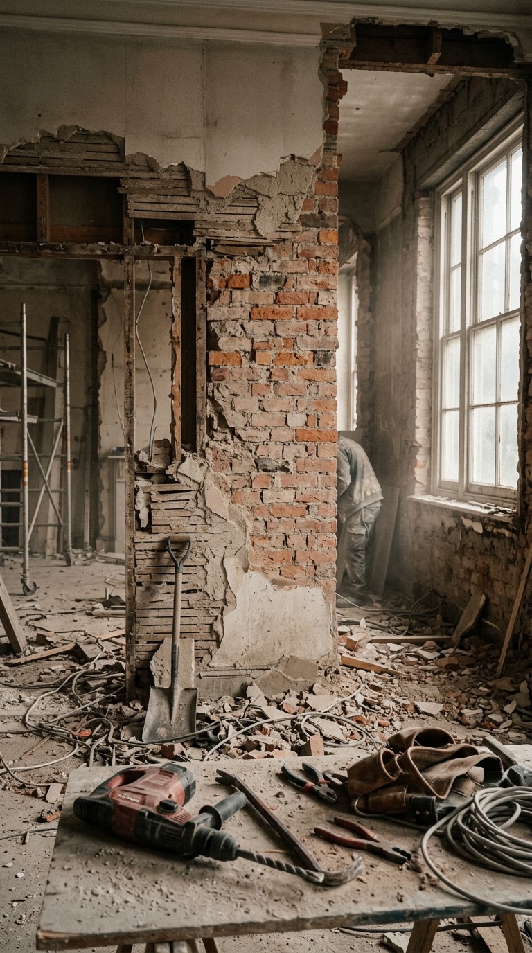 Демонтаж и подготовка объекта